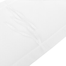 Breathable Baby Crib Mesh Liner Infant Children Crib Protector Bumper Crib (150+320) x 27 x 0.25cm White