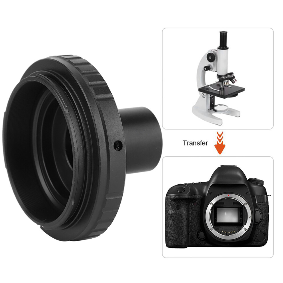 Metal Adapter Ring 23.2Mm T Mount Microscope Eyepiece For Slr Camera 4661323961155