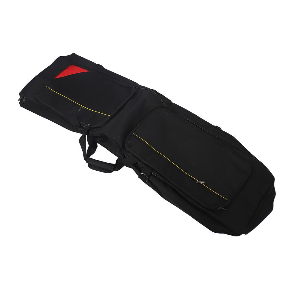 Professional Electric Piano Bag Portable Gig Bag with Handle Shoulder Strap 8MM Collision Prevention Cotton for 88 Keys Keyboard Electronic
