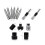 13pcs Alternator Freewheel Pulley Removal Socket Bit Set Service Hand Tool Kit 4