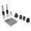 13pcs Alternator Freewheel Pulley Removal Socket Bit Set Service Hand Tool Kit 9