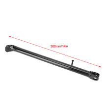 Motorradseitenständer passend für Kawasaki CRF50/70 380 mm/14,96 Zoll aus Aluminium gefertigt