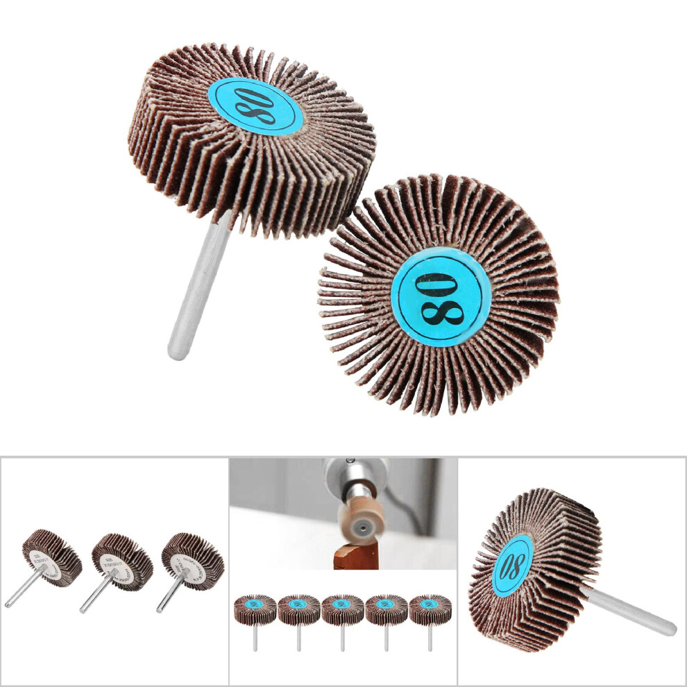 10Pcs Sanding Flap Wheel Grinding Polishing Flap Disc For Electric Grinder Rotary Tool 7661323968021