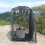 Black Collapsible Foldable Ventilated Insect Light Transmission Mesh Cage House 12