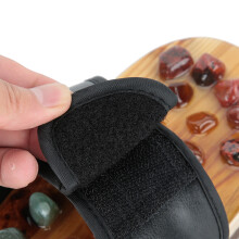 Unisex Foot Massage Slipper Agate Stone Foot Acupoint Stimulate Slippers for Health Care (Black)Black 43