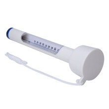 Tragbares PP-Pool-Thermometer 0-50C/30-120F mit Lanyard für Pool- und Teichnutzung