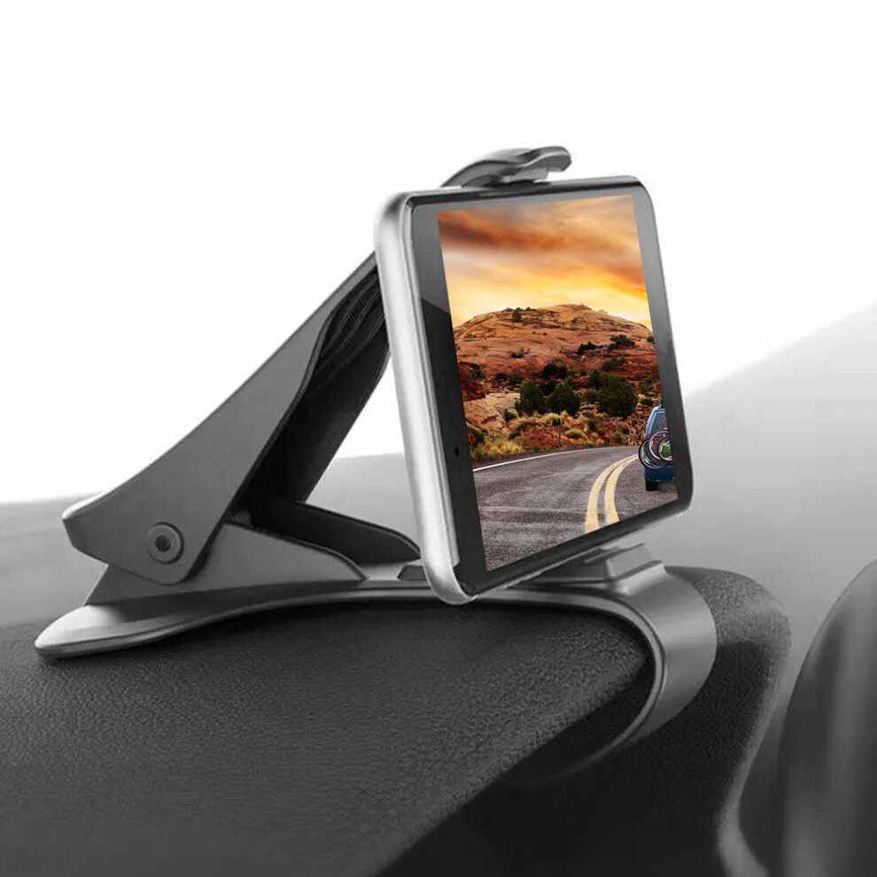 Car Multi Function Mobile Phone Support 360 Degree Rotation Car Mobile Phone Bracket Black 7891323970810
