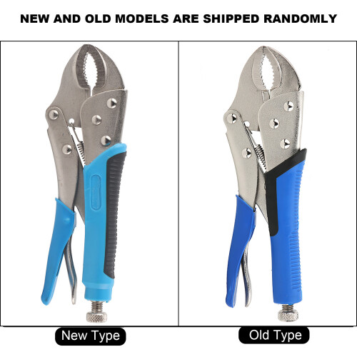 10 Inch Curved Jaw Grip Locking Pliers Riveting Welding Clamping Tool 2