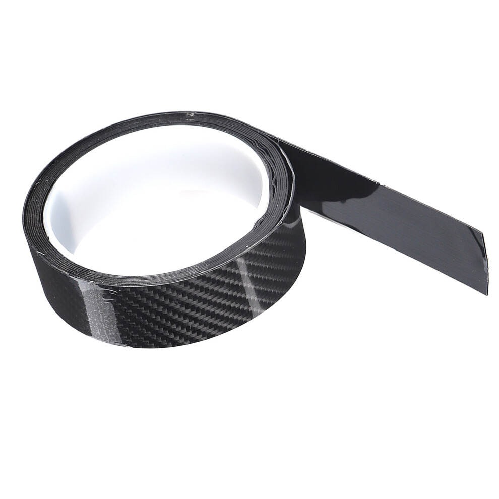Carbon Fiber Protective Film Car Door Edge Guard Anti-Scratch Sticker(3Cm X 3 Meters ) Black 5021323972985