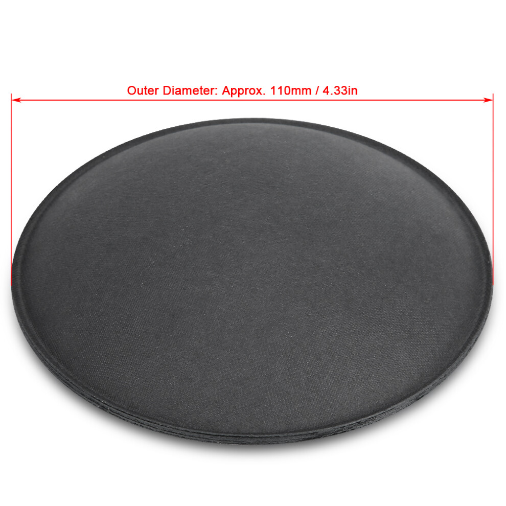5Pcs 110Mm Dome Paper Subwoofer Horn Protective Dust Cap For Stage Ktv Loudspeakers 9351323973412