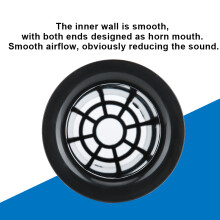 T9 6-10inches Subwoofer Woofer Bass Speaker Ports Vent Connectors 71mm Hole Inverter TubesT9 71mm Hole