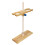 2 Hole Funnel Stand Laboratory Accessory Adjustable Height Wooden Funnel Rack 9