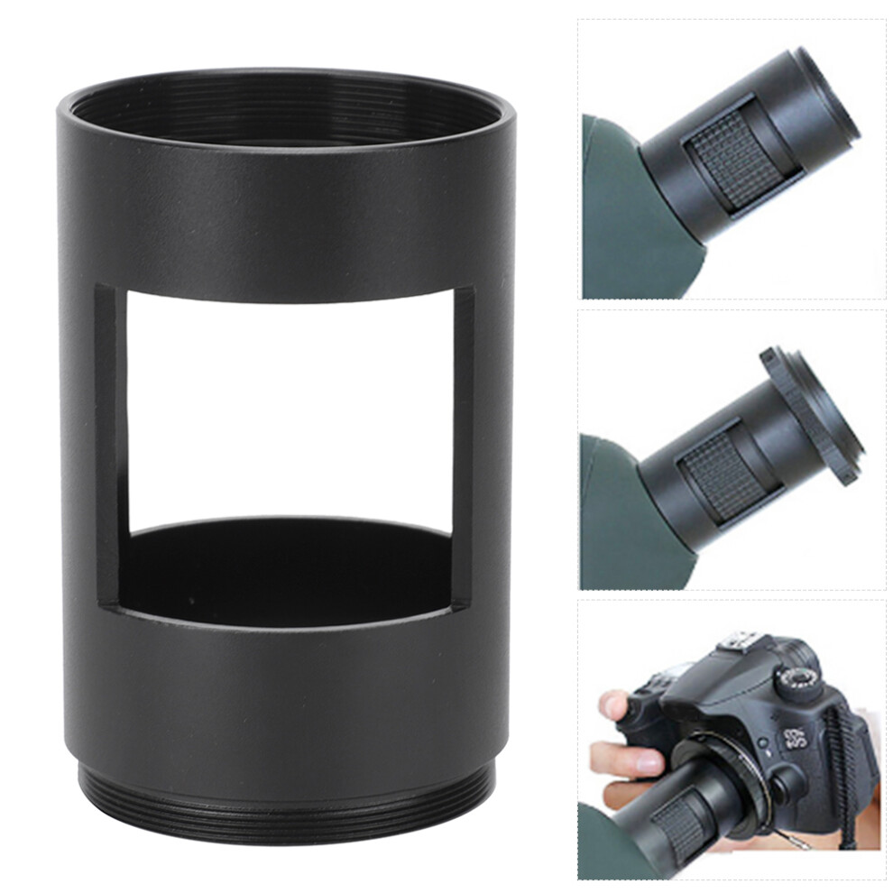 Aluminum Alloy Slr/Dslr Camera Adapter Mount Tube Telescope Sleeve M42 Thread For Spotting Scope 4681323976768
