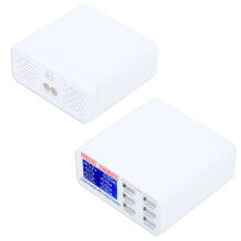 Multi Functional Smart 6 Port USB Charger Power Adapter for Mobile Phone Tablets (100-240V EU)