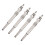4pcs Heater Glow Plug 7700100558 Replacement Fits for Renault Clio Kangoo Trafic 6