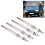 4pcs Heater Glow Plug 7700100558 Replacement Fits for Renault Clio Kangoo Trafic 11