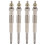 4pcs Heater Glow Plug 7700100558 Replacement Fits for Renault Clio Kangoo Trafic 2