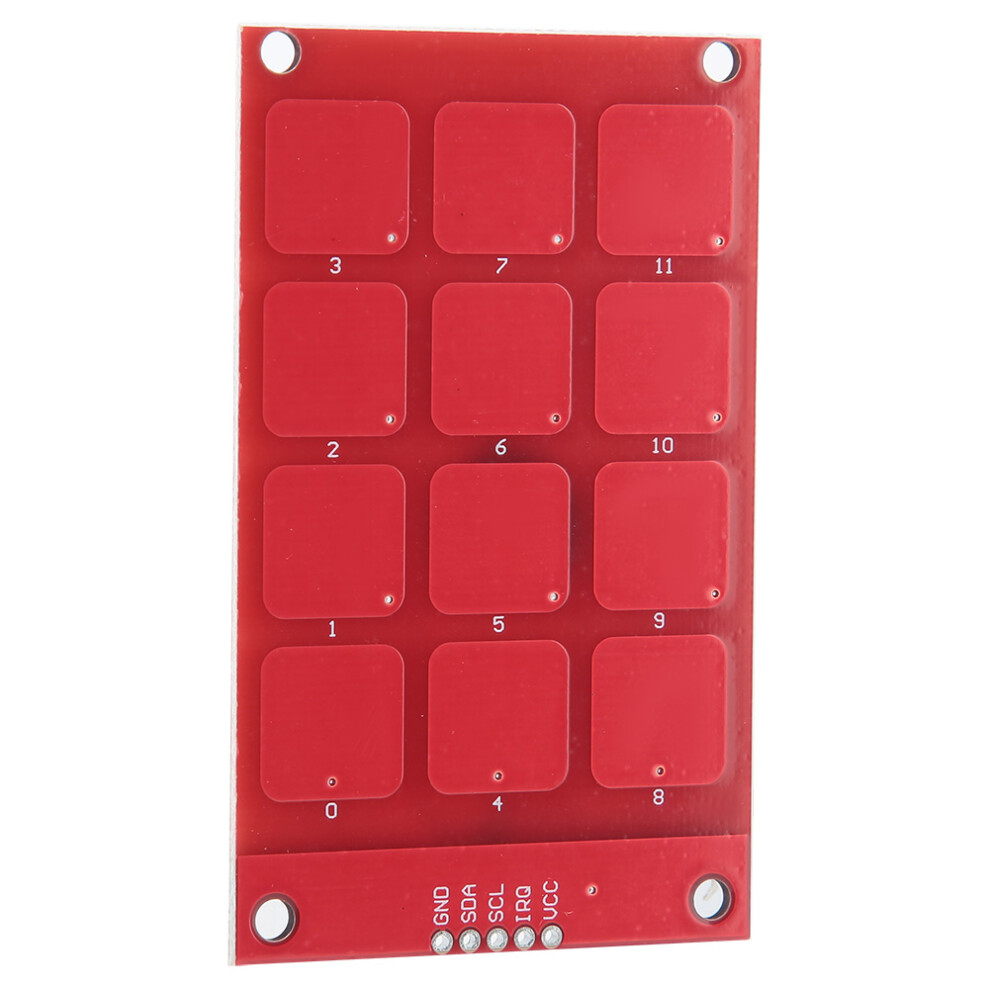 Mpr121 Touch Keyboard Capacitive Touch Keypad 12 Buttons High Sensitive Keypad 7691323978508