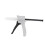 30ml Dispenser Glue Gun Plastic Manual Single Tube Handle Tool for Pressing Squeezing 10