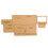 Short Wallet Pattern Acrylic Template Stencil DIY Handmade Leather Crafts Mould 3