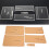 Mobile Phone Bag Acrylic Making Template Set Long Wallet Handbag Stencil Leather Craft Tool 8