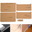 Mobile Phone Bag Acrylic Making Template Set Long Wallet Handbag Stencil Leather Craft Tool 5