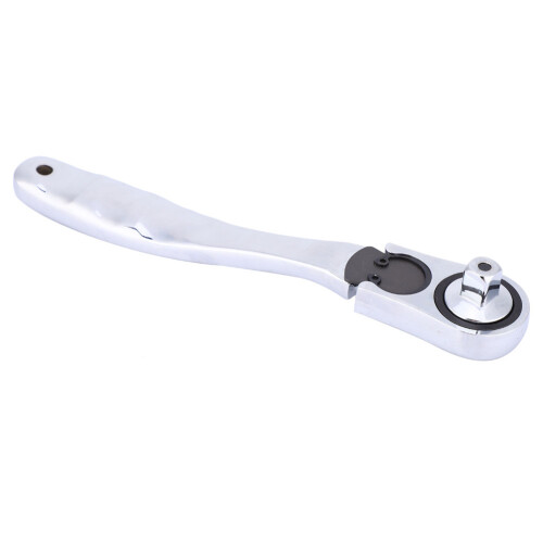 Ratchet Wrench 2-Way Multifunctional Hand Repairing Tool with 3Pcs Socket Adapters 2