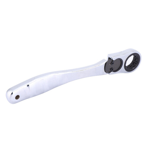 Ratchet Wrench 2-Way Multifunctional Hand Repairing Tool with 3Pcs Socket Adapters