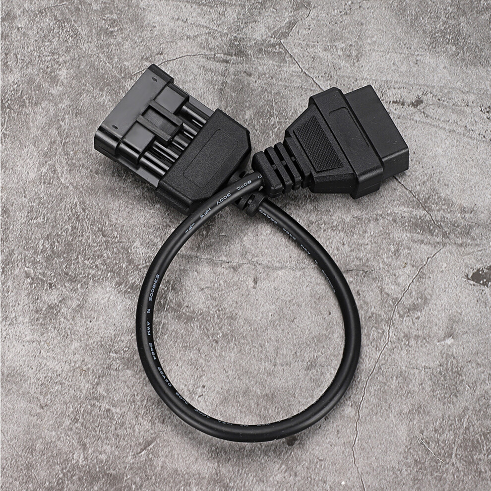 10Pin To 16Pin Obd2 Diagnostic Cable Adapter Connector Fits For Opel 6911323979864