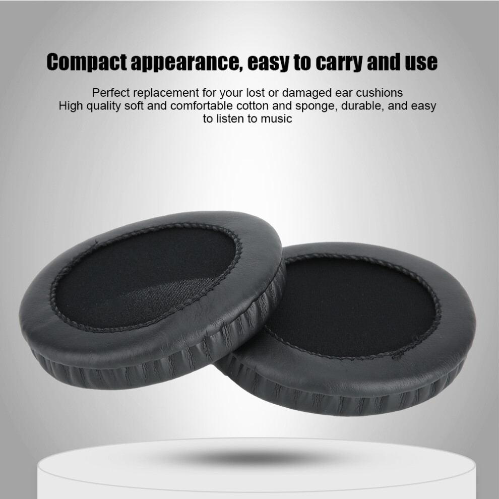 2Pcs Ear Pad Cushion Cotton Headphone Accessories Fit For Shure Srh840 Srh440 Srh940 Hpaec840 Black 7891323981205