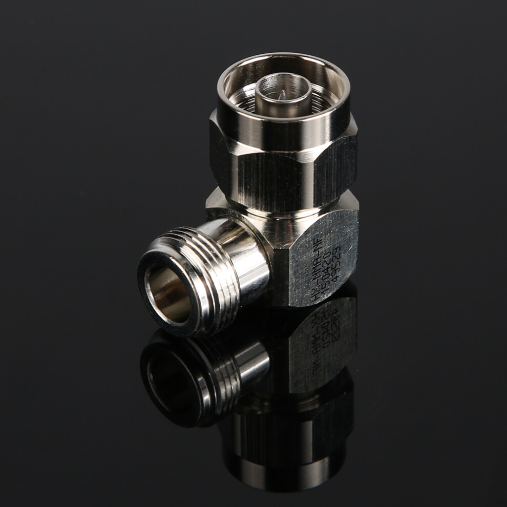 2Pcs 50Ohm N Male To N Female Right Angle Adapter Convertor N Connector 8051323981035