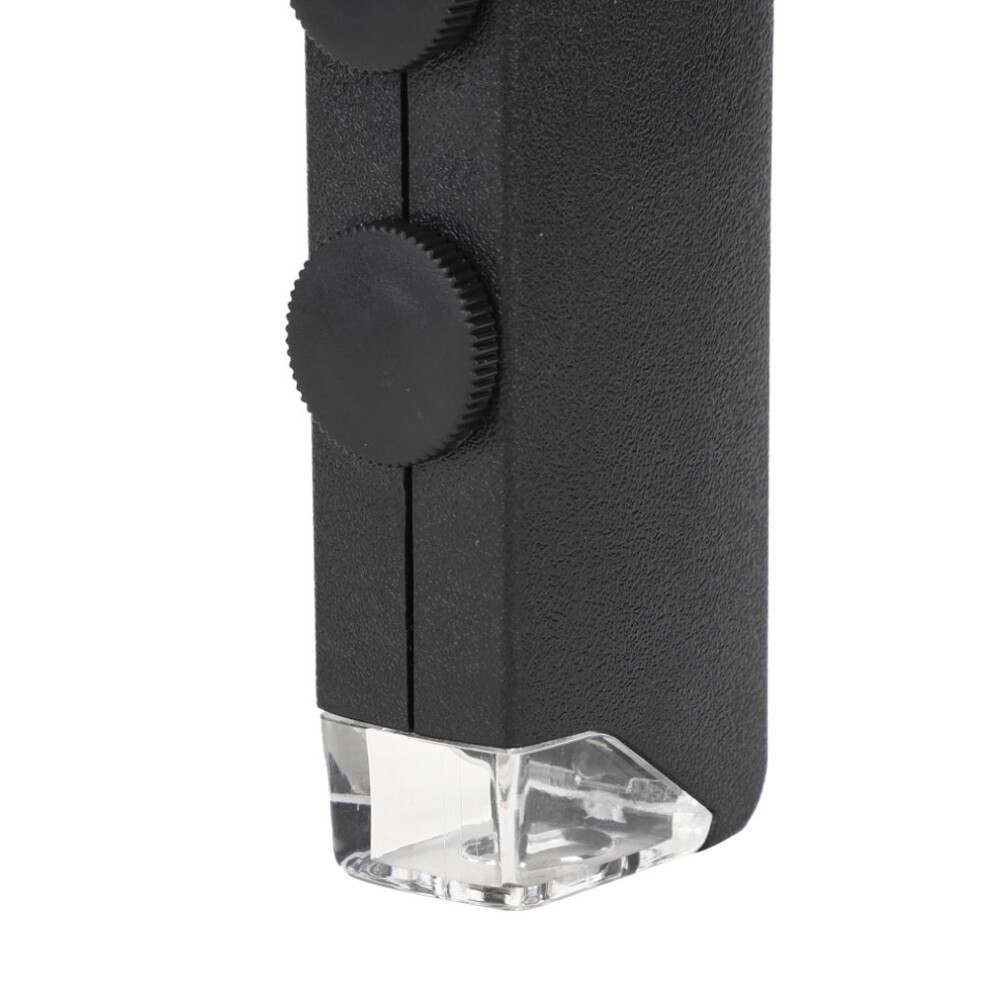 60-100X Adjustable Portable Pocket LED Microscope Mini Magnifier Loupe Magnifying Glass for Observing