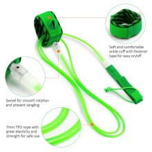 Surf Leash Surfing Surfboard Leash Smooth Steel Swivel Surfing Leg Rope Paddleboard Leash 6FT/8FT/10FT