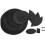 14 Pcs Drum Practice Pad EBR Material Drum Mute Practicing Pad for Player 7