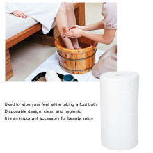 Disposable Skin Friendly Beauty Salon Foot Bath Towel Foot Spa Roll Paper Towel Tissue