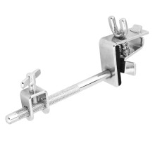 WC51 Kuhglockenhalter für Jazz-Schlagzeugkorb Silber Verstellbare Klemme