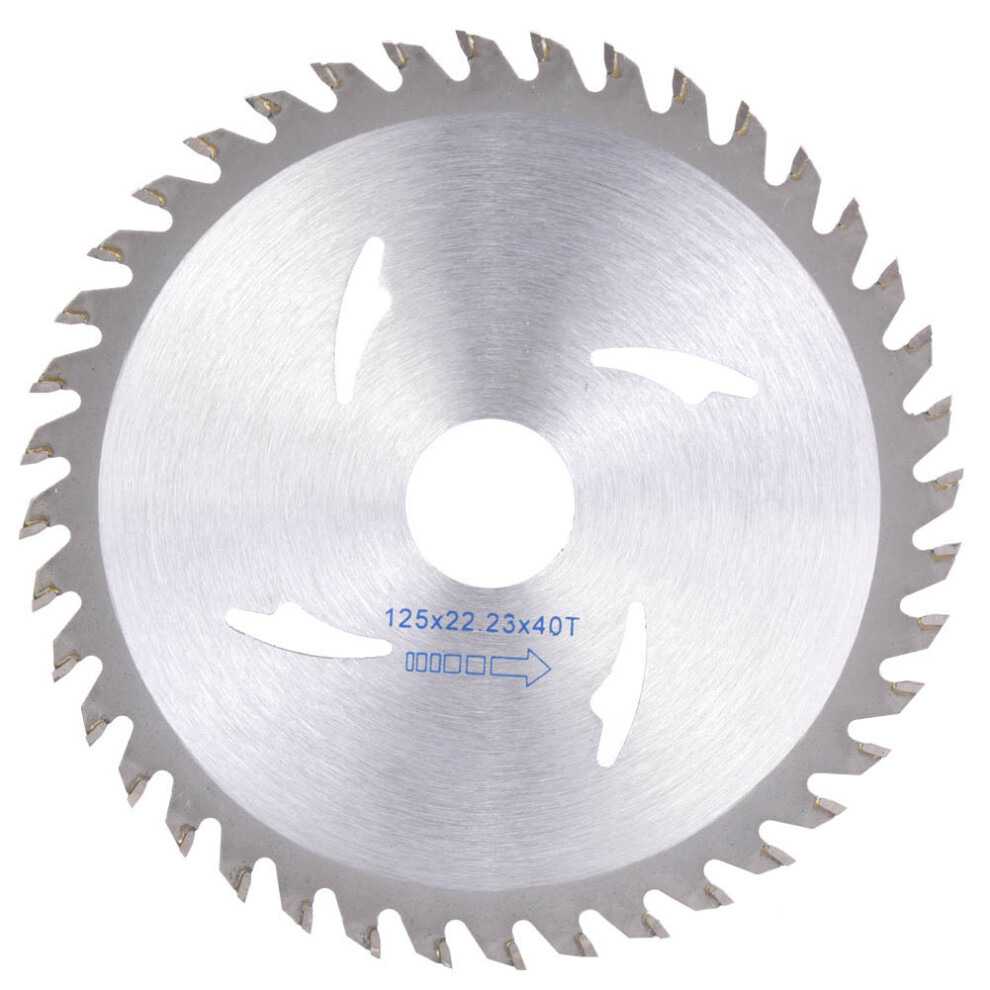 Circular Saw Blade Carbide Woodworking Cutting Discs Wheel 125 X 22.23 X 40T 4381323985912