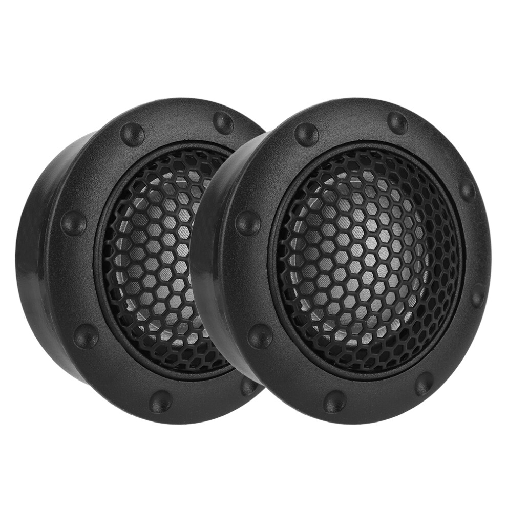 2Pcs 25Mm/1In Universal Dome Car Speaker Stereo Small Tweeter Audio Sound Loudspeake 7691323986992