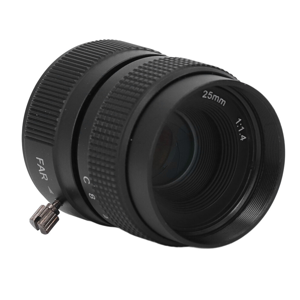 Industrial Aperture Lens 1/2 Inch F1.4 25Mm C Mount Manual Aperture Industrial Lens 5001323987264