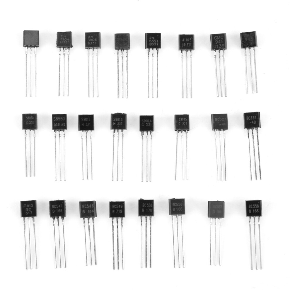840Pcs Npn Pnp To 92 2N2222a-Bc558 Transistor Assortment Diy Kit 7641323990871