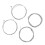 Robuste 4-String E-Bass-Saiten 1mm-2,5mm Silber 15