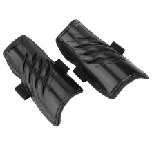 1 Pair Child Football Sports Shinguards Kids Soccer Ball Shin Guards Legs Protector Black