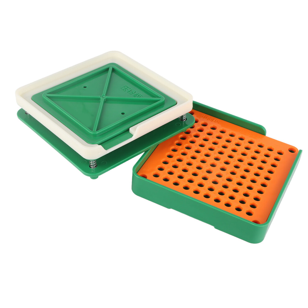 100 Holes Empty Capsule Filler With Powder Spreader Plates Capsules Filling Tool (0#)