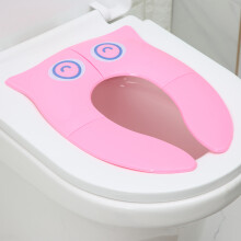 Kids Folding Potty Seat Pad Portable Travel Baby Toddler Toilet Training Cover Cushion # 4
