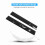 Black Replacement Left & Right Faceplate Cover Shell Case for PS3 Slim Console 6