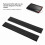 Black Replacement Left & Right Faceplate Cover Shell Case for PS3 Slim Console 5