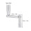 2PCS Continuous Motion Drum Tuning Key Percussion Hardware Tool 5