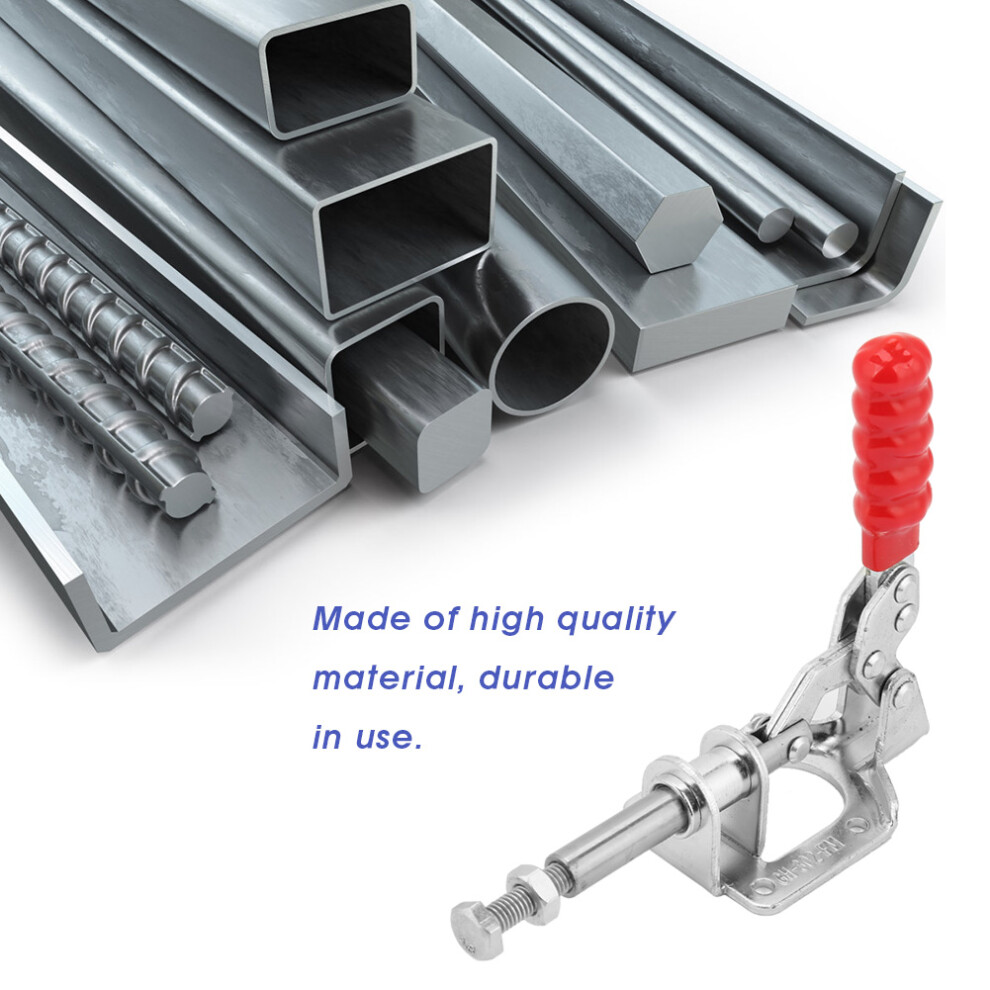 Iron Galvanized Quick Fixed Toggle Clamp Holding Latch Push Pull Action Hand Tool (Gh-302-Fm) 4991323998500