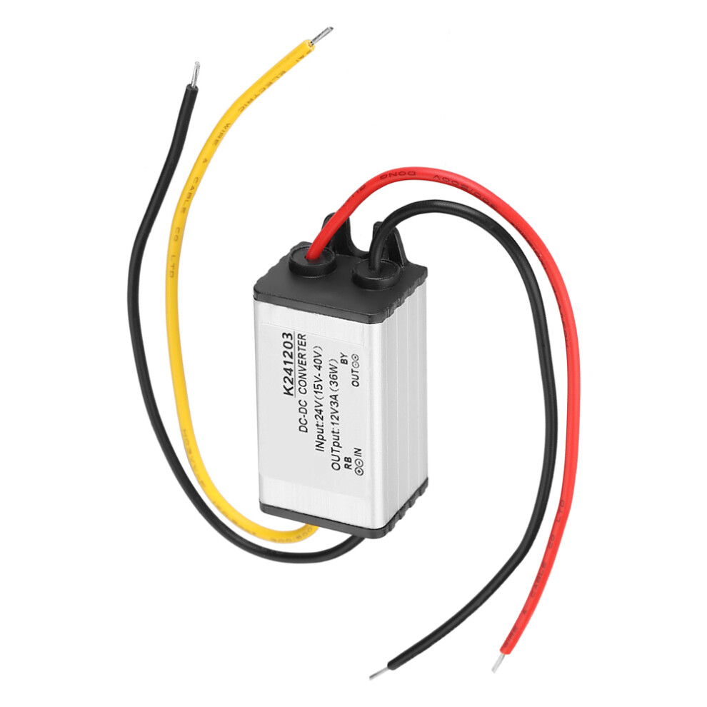 Dc-Dc Converter 24V To 12V High Efficiency Step Down Power Supply 3A 7891323998166