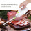 Kitchen Electric Bread Knife Automatic Toast Meat Cutter Stainless Steel Blade 9